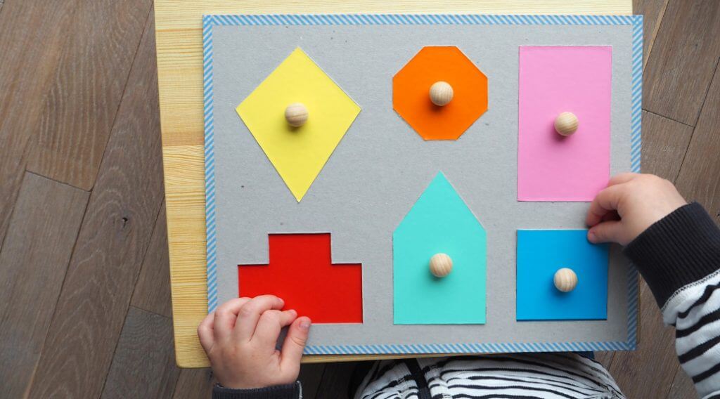 WLKMNDYS // Happy Monday DIY // Farben und Formen Puzzle