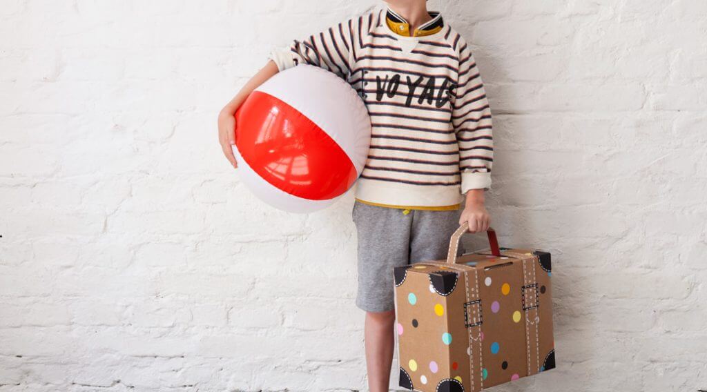 DIY Spiele mit Kindern basteln: Kofferpacken