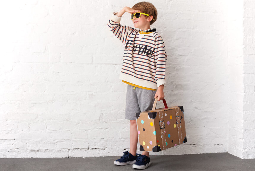Kinderkoffer selbst basteln - Step-by-Step Bastelanleitung