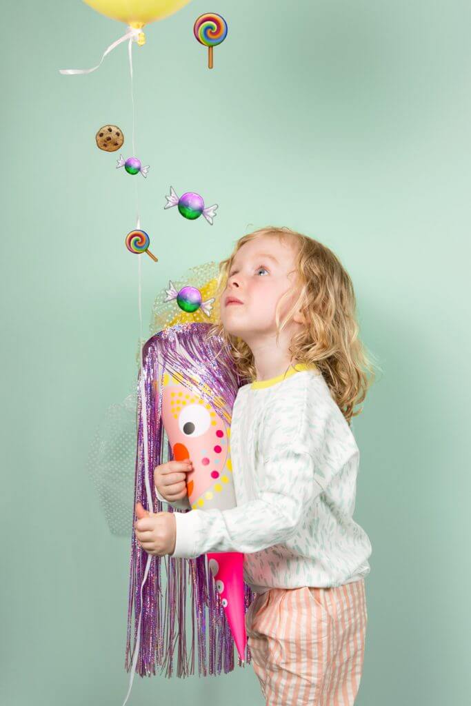 Zuckertüten selbst basteln - Anleitung für basteln mit Kindern