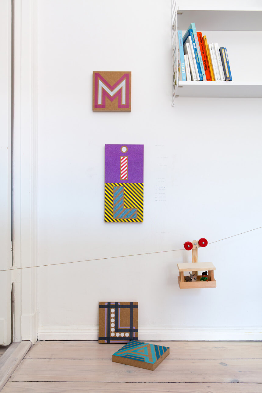 We Like Mondays // WLKMNDYS // Happy Monday DIY // Buchstabenbilder