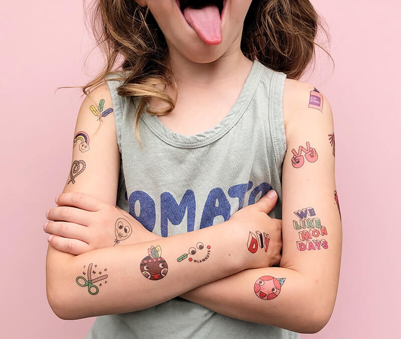 temporäre tattoos