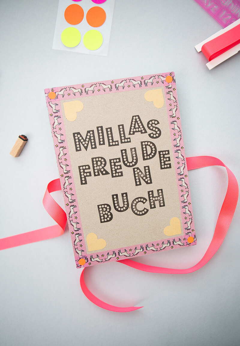 DIY Freundebuch basteln