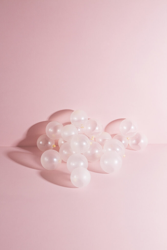 Miniballons "Transparent" – 20 Stück – WLKMNDYS DIY Shop