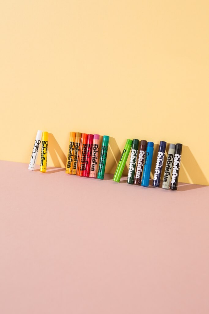 Wachsmalkreide für Stoffe – 15er Set – WLKMNDYS DIY Shop