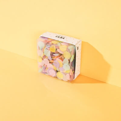 Konfetti Mix "Candy" für Basteln und DIY Projekte - WLKMNDYS Shop