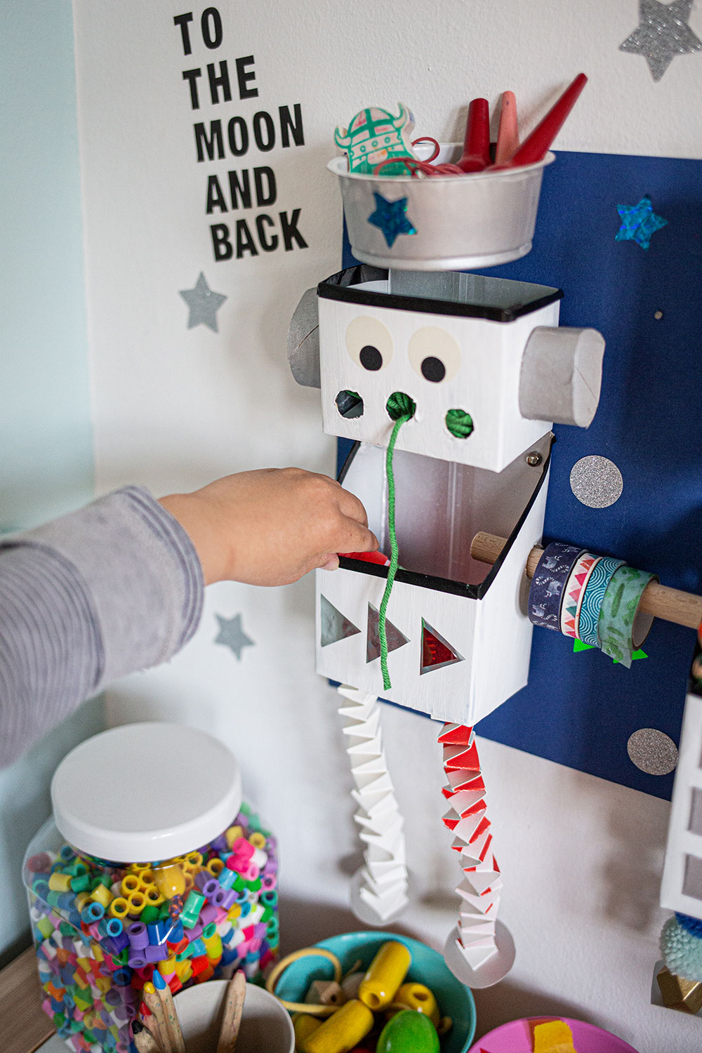 Utensilo aus Milchtüten basteln