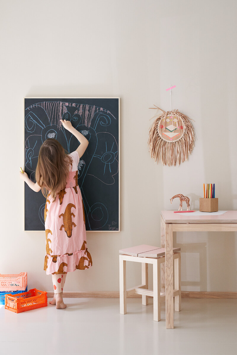 Kreidetafel fürs Kinderzimmer
