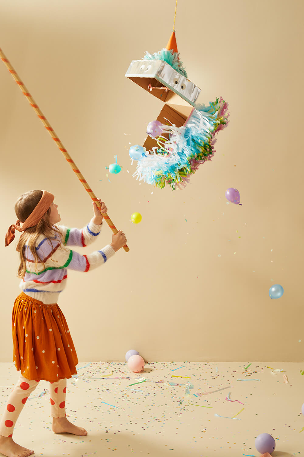 Piñata selbst basteln – Dekorationen zum Kindergeburtstag