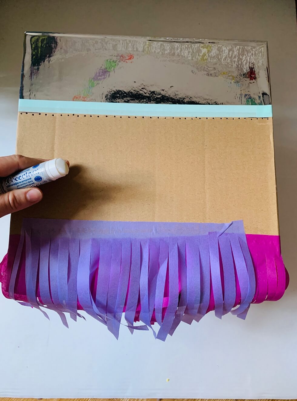 Ganz ohne Kleister Einfach eine kunterbunte Piñata aus einem