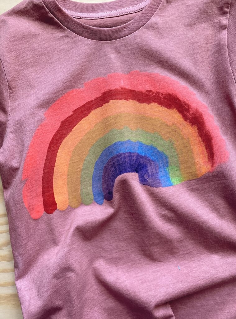 Regenbogenshirt
