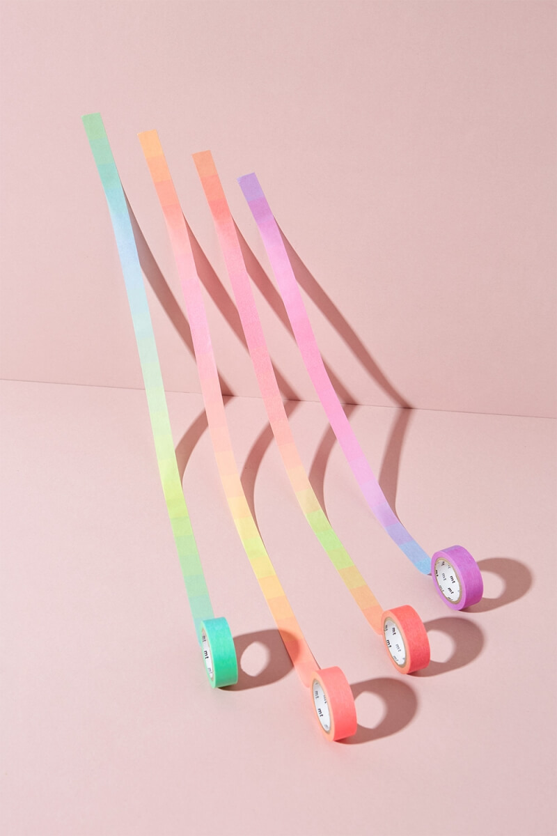 MT Masking Tape Fluorescent Gradation