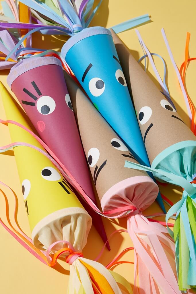 Geschwistertüte basteln