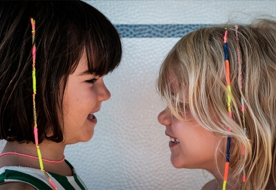 Zonoori 14 Stück Bunte Haarsträhnen Für Kinder – Einklipsen Mit Gummiband, Regenbogenfarben, Ca. 40 Cm