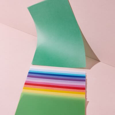 Regenbogen Transparentpapier