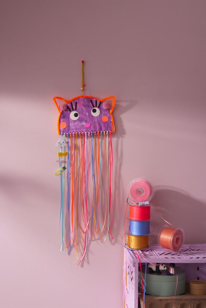 Acryl Haarspangen-Organizer Mit Schmetterlingshaken – Zum Aufhängen, Für Mädchenzimmer, Schranktür