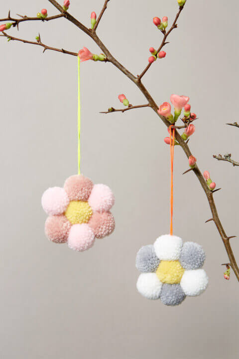 24 Stück Frühlings-Spiral-Dekorationen – Schmetterlinge & Blumen, Für Party-Deko, Vormontiert