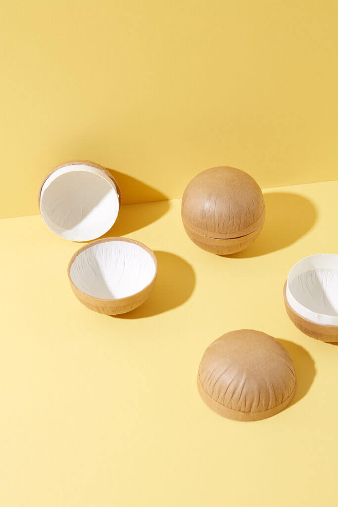 Pappmaché Kugel Natur