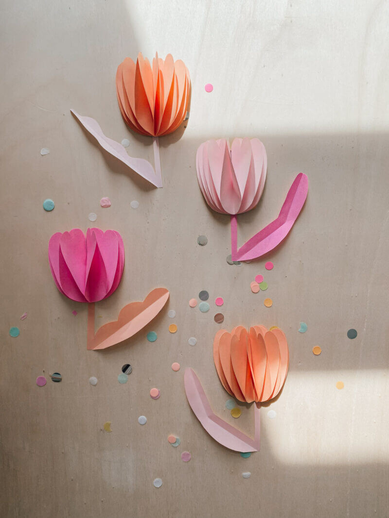 Blumige Pop Up Karte Basteln | Pop Up Karten Basteln Ideen – RMEFS