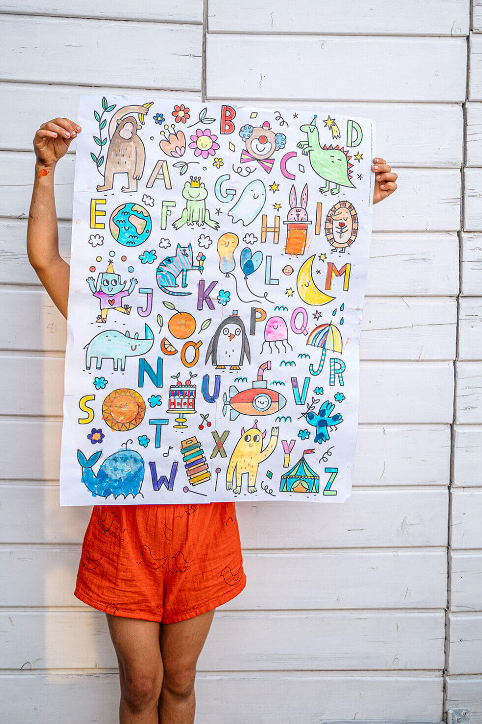 URSUS 24460099 Poster Da Colorare Per Ragazzi – 16 Disegni A3, 120g/m², Ideale Per Matite E Pennarelli - 3