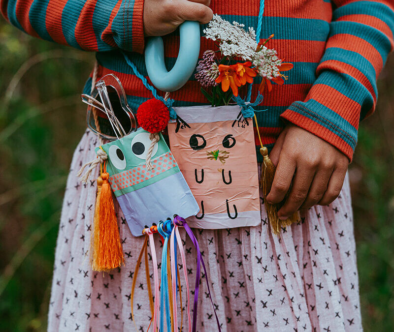 Quetschie Upcycling: Wir basteln extra süße Umhängetaschen