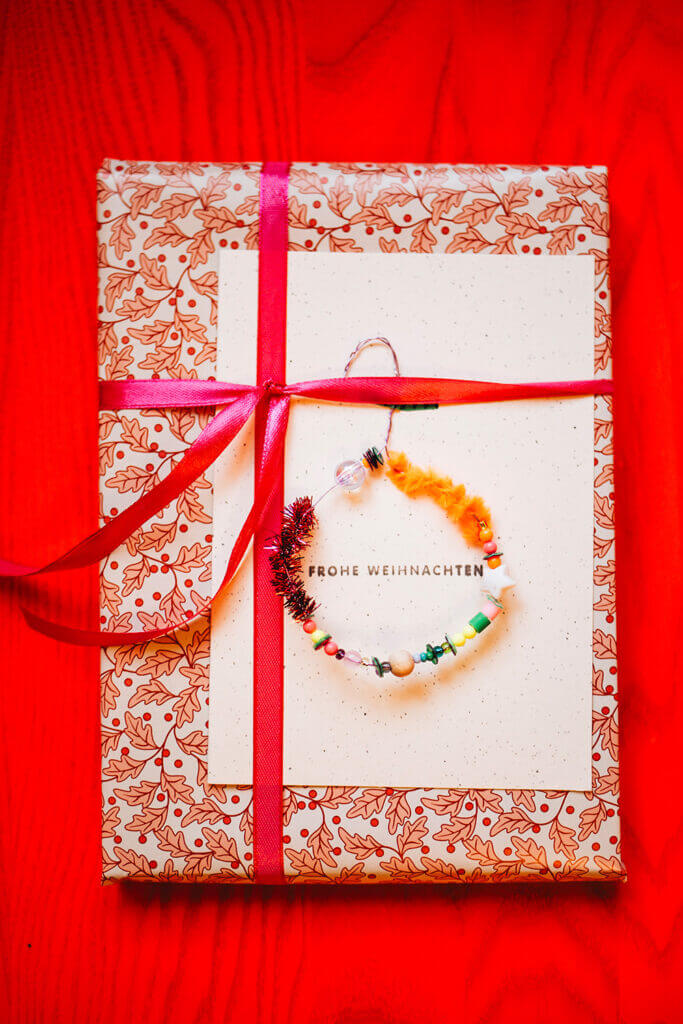 Weihnachtskarten mit Bling-Bling basteln