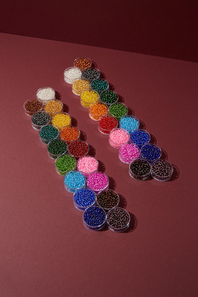 Rocailles Silbereinzug