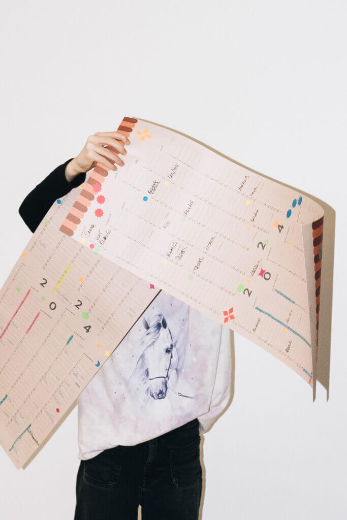 WE LIKE MONDAYS Originals Wandkalender 2024