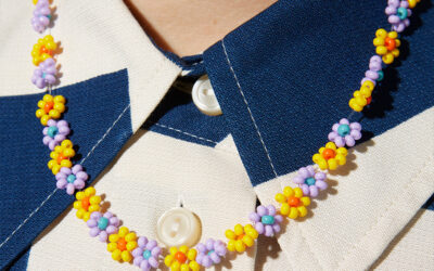 Hey Daisy! Step-by-Step eine Blumenkette aus Rocailles-Perlen selber machen