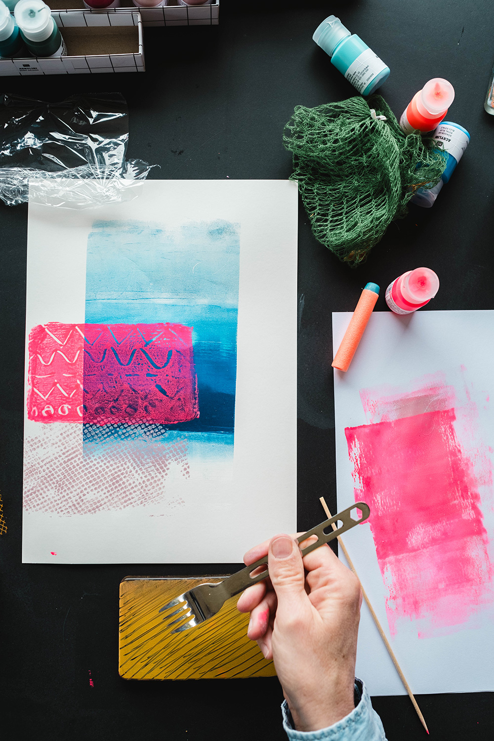 Anleitung Gelli Print