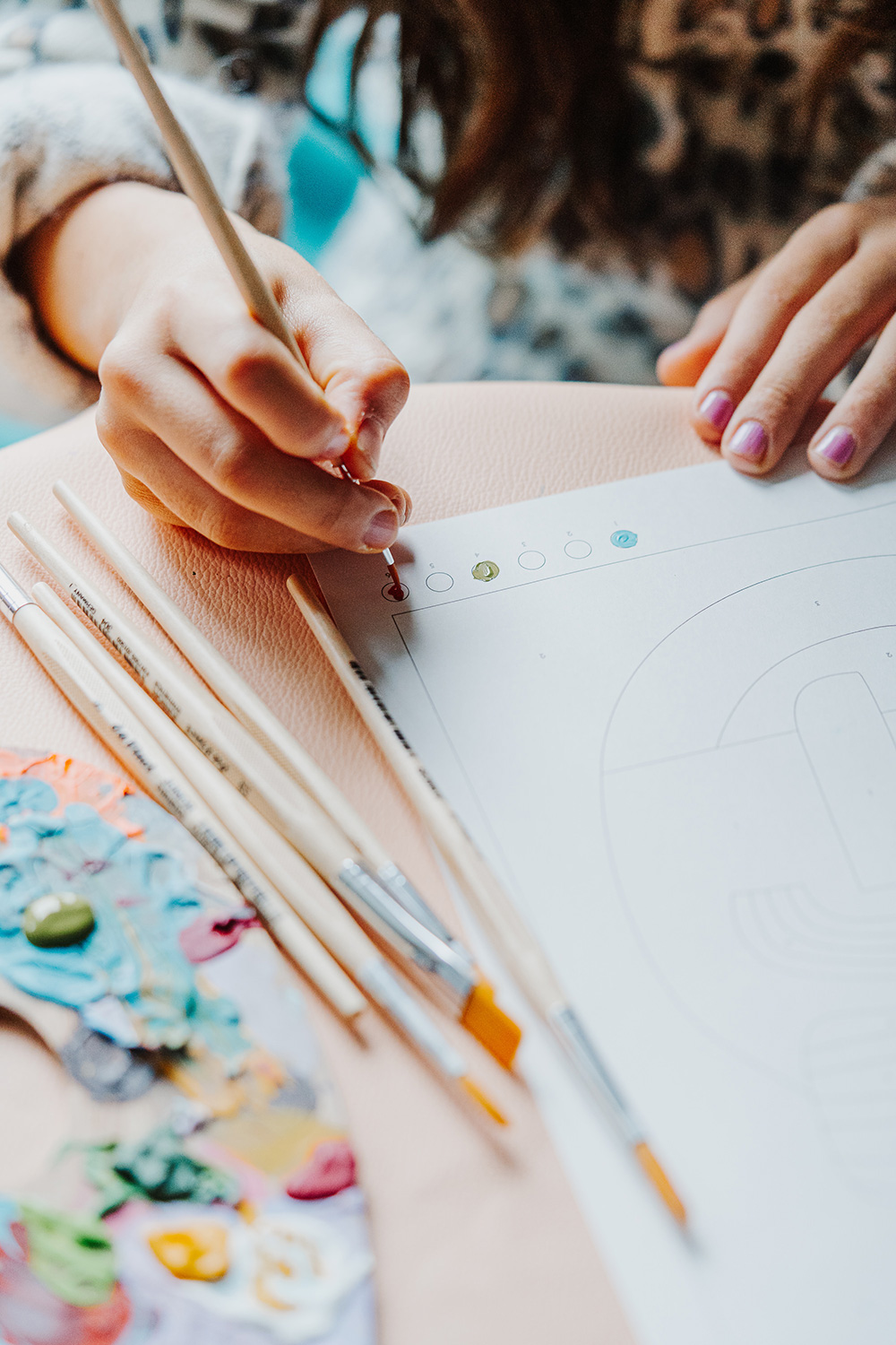 Lass uns malen nach Zahlen mit meinem neuen Vorlagenset "Merry Kitty Christmas".