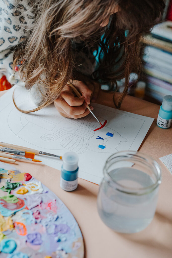 Lass uns malen nach Zahlen mit meinem neuen Vorlagenset "Merry Kitty Christmas".