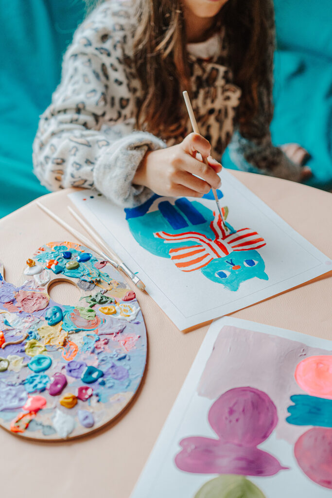 Lass uns malen nach Zahlen mit meinem neuen Vorlagenset "Merry Kitty Christmas".