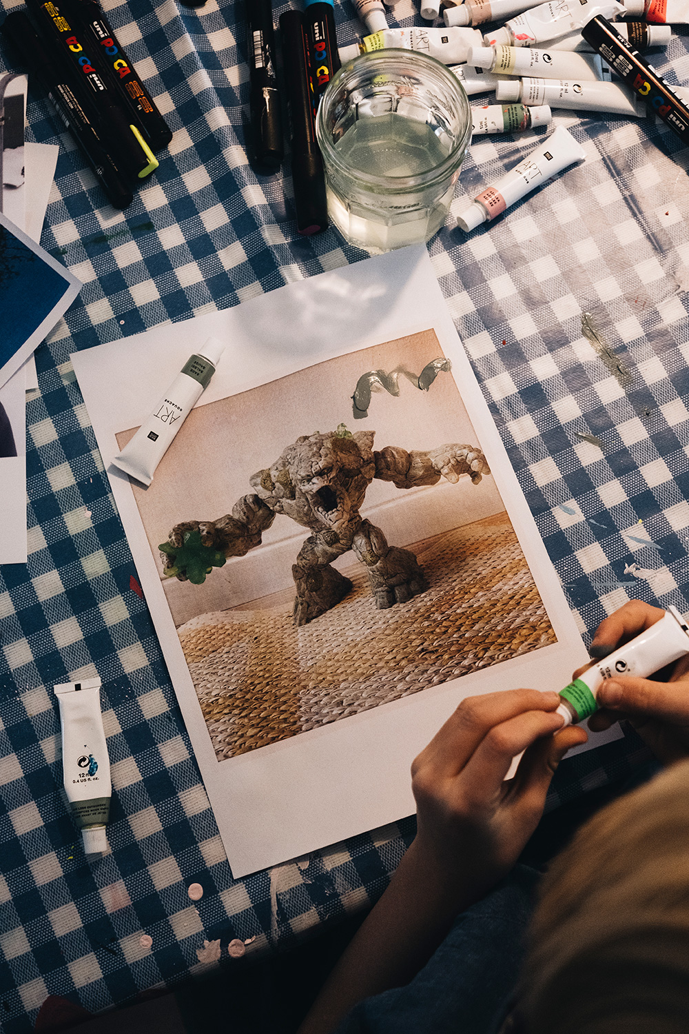 Lass uns Foto-Pop-Art selber machen.