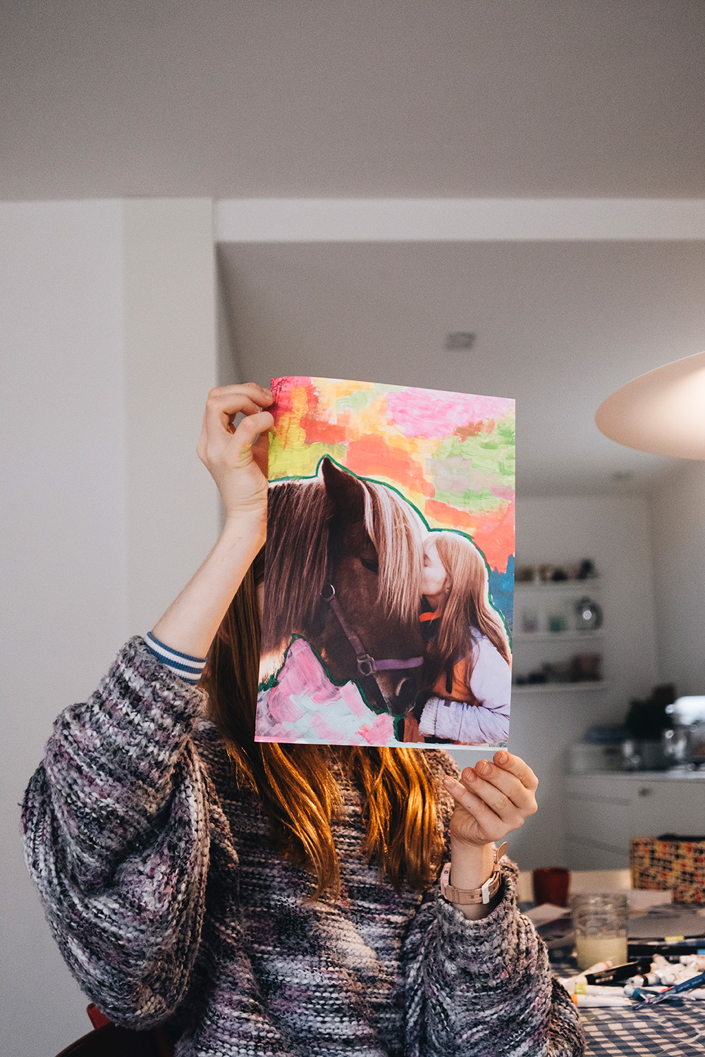 Lass uns Foto-Pop-Art selber machen.