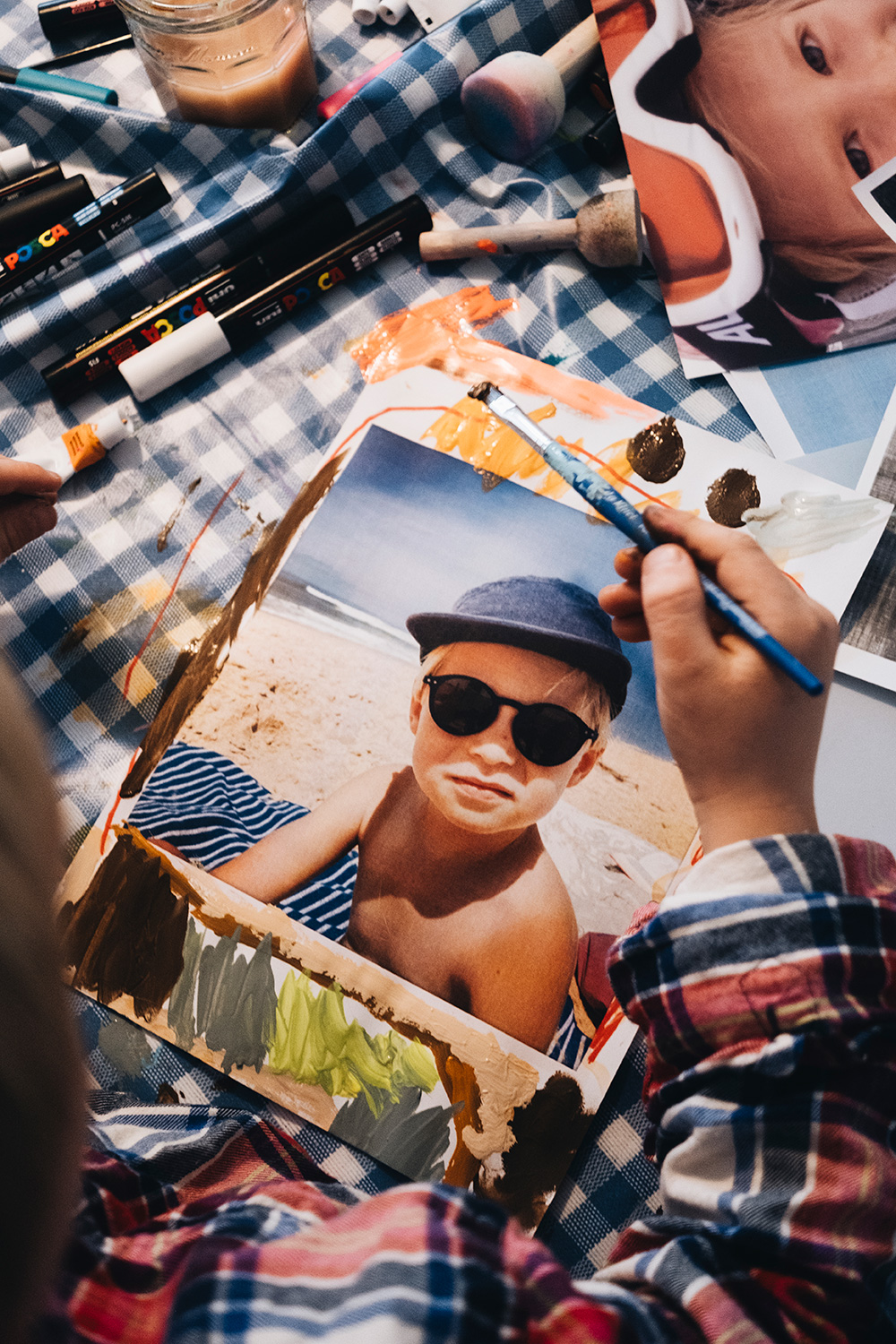 Lass uns Foto-Pop-Art selber machen.