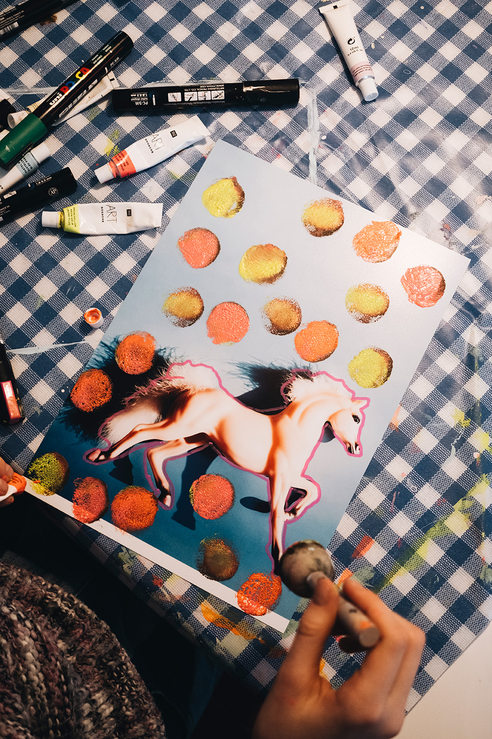 Lass uns Foto-Pop-Art selber machen.