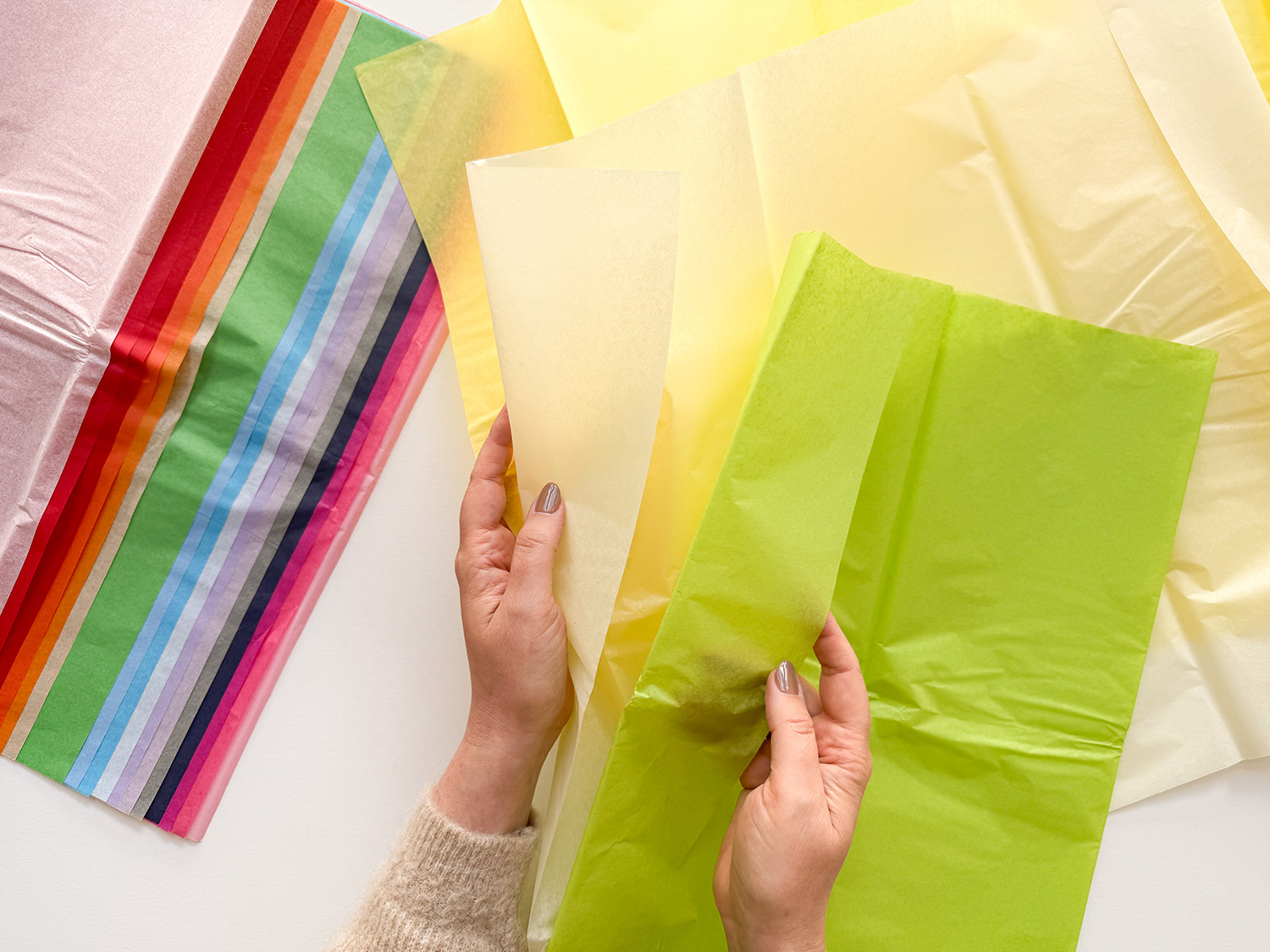 Lass uns eine Sonnenblumen-Laterne basteln.