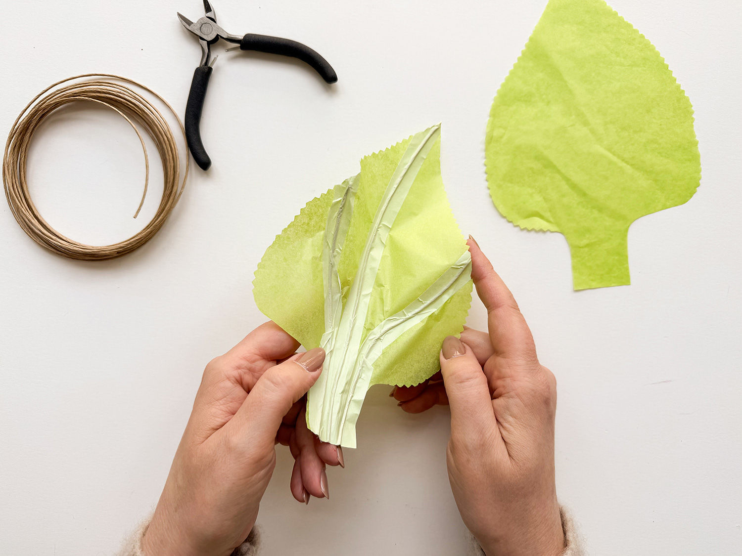 Lass uns eine Sonnenblumen-Laterne basteln.