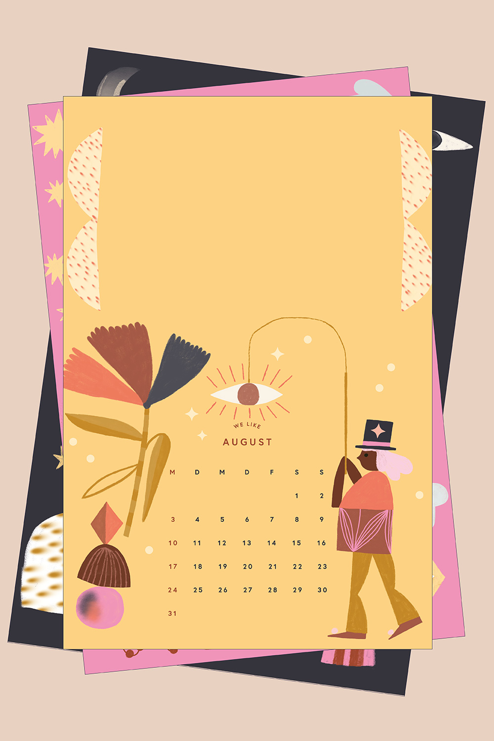 Lass uns den WE LIKE MONDAYS DIY Fotokalender 2026 gestalten und verschenken.