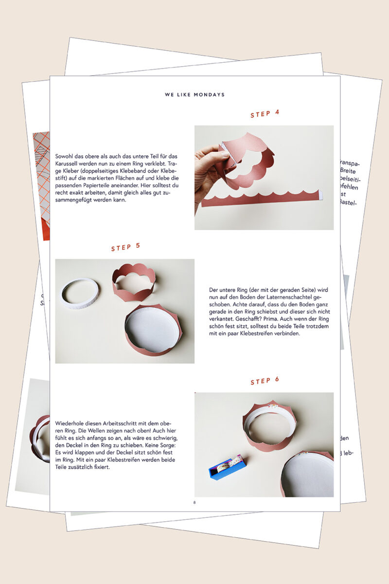 Vorschau Step-by-Step-DIY-Anleitung Karussell Laterne