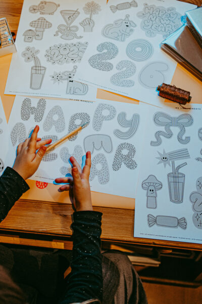 Prägefolien Vorlagenset "Happy New Year 2026" (digitales Produkt)