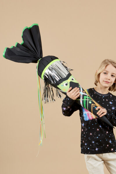 Bundle Bastelset "Superhero Schultüte" Schwarz