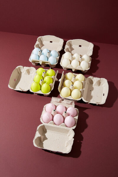 Eierkerzen 6er Box "Klassik"