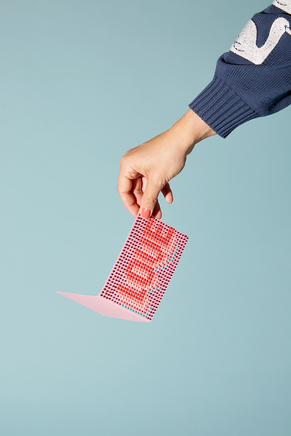 Lass uns Karten basteln mit Perlenstiften und 3D-Effekt.