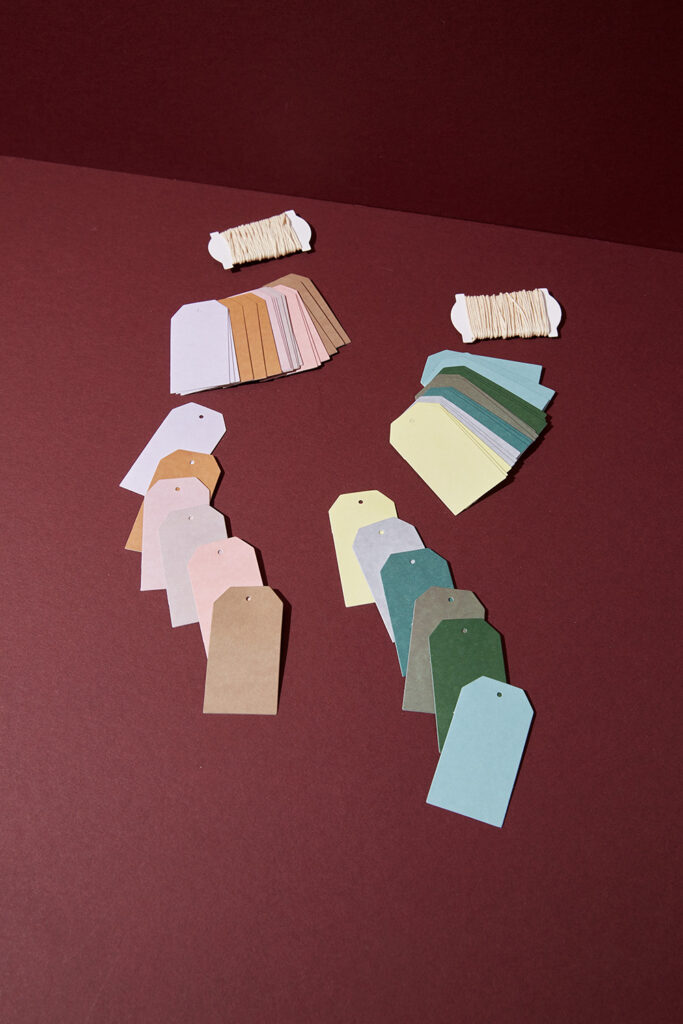 Papieranhänger "Tiny Tags" (24 Stück)