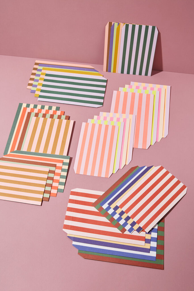 Papier-Flachbeutel "Zirkusstreifen" MA-3031