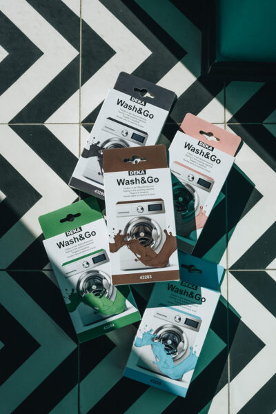 Textilfarbe für die Waschmaschine "Wash & Go"